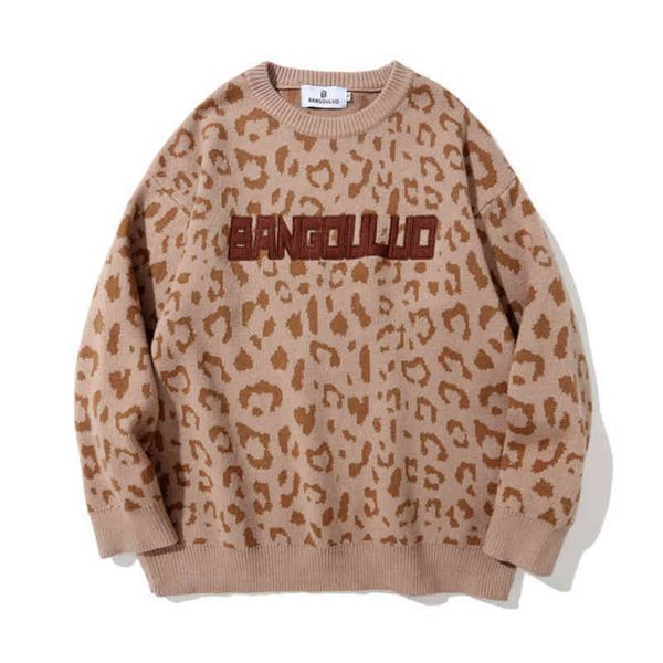 women's sweaters loose sweater with leopard lettering, embroidered female shirt, round collar, knitted or crocheted clothes, hip h, White;black
women's sweaters loose sweater with leopard lettering, embroidered female shirt, round collar, knitted or crocheted clothes, hip h, White;black