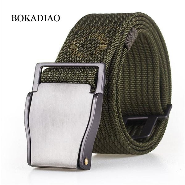 belts bokadiao men's canvas belt quick release metal buckle nylon training military army tactical for men jeans male strap, Black;brown
belts bokadiao men's canvas belt quick release metal buckle nylon training military army tactical for men jeans male strap, Black;brown