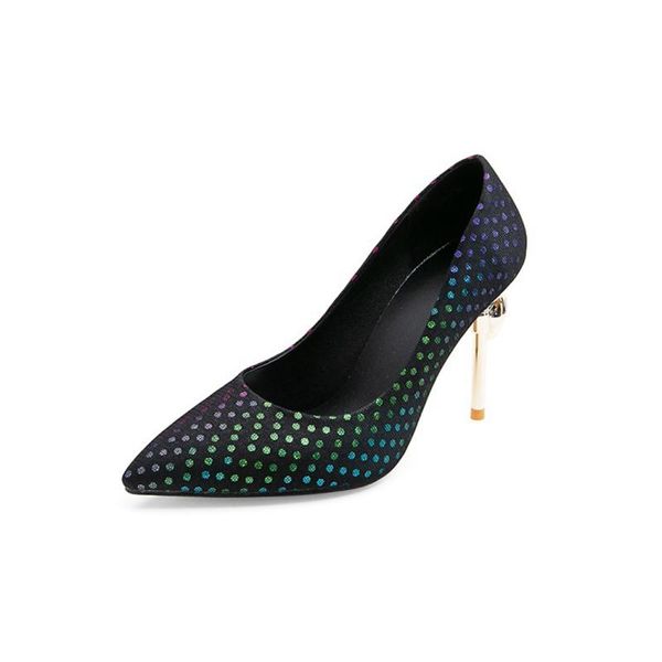 dress shoes plus size 30-50 elegant spring pointy thin heel shallow mouth single high heels temperament versatile women 20-3, Black
dress shoes plus size 30-50 elegant spring pointy thin heel shallow mouth single high heels temperament versatile women 20-3, Black