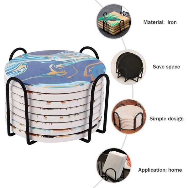 hooks & rails 1pc creative minimalist style design round shape wooden coasters with decor rack for office els and restaurants coffee shops
hooks & rails 1pc creative minimalist style design round shape wooden coasters with decor rack for office els and restaurants coffee shops