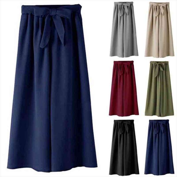 women wide trousers chiffon bowknot korean loose cropped casual ladies solid color chiffon wide leg long pants, Black;white
women wide trousers chiffon bowknot korean loose cropped casual ladies solid color chiffon wide leg long pants, Black;white