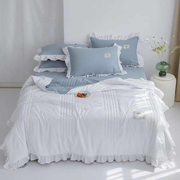 comforters & sets colorblock washed cotton soft quilted blanket aircondition summer quilt sheet pillowcase patchwork comforter bedspread #/
comforters & sets colorblock washed cotton soft quilted blanket aircondition summer quilt sheet pillowcase patchwork comforter bedspread #/