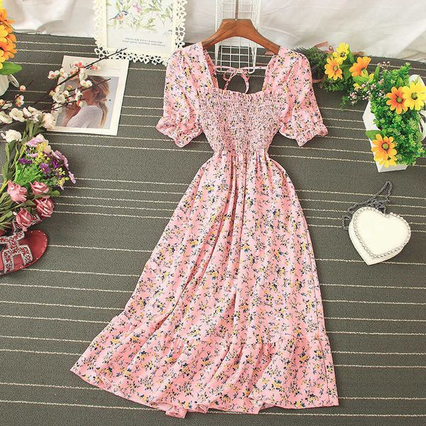 bohemian 2020 summer women dress elegant short puff sleeve a-line square collar vestidos verano casual high waist floral dress y0603, Black;gray
bohemian 2020 summer women dress elegant short puff sleeve a-line square collar vestidos verano casual high waist floral dress y0603, Black;gray