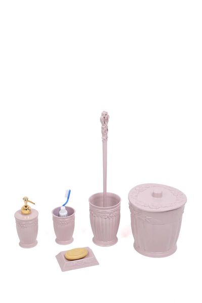 trash bin elite toilet set 5 pieces bath accessory 
trash bin elite toilet set 5 pieces bath accessory