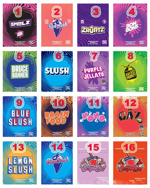 empty 3.5g eighth package smell proof mylar bag 77 seven leaves blue slush purple jellato jupiter jack brain food bon bons vovo grease monke
empty 3.5g eighth package smell proof mylar bag 77 seven leaves blue slush purple jellato jupiter jack brain food bon bons vovo grease monke