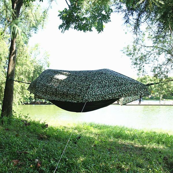 multi-functional insect net waterproof windproof ultralight parachute hammock aerial tent portable outdoor camping 270x140cm sleeping bags
multi-functional insect net waterproof windproof ultralight parachute hammock aerial tent portable outdoor camping 270x140cm sleeping bags