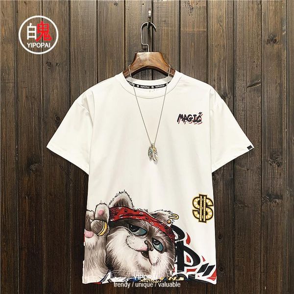 men's t-shirts 2021 cool t-shirt men/women magic cat 3d t shirt print two short sleeve summer tees funny male, White;black
men's t-shirts 2021 cool t-shirt men/women magic cat 3d t shirt print two short sleeve summer tees funny male, White;black