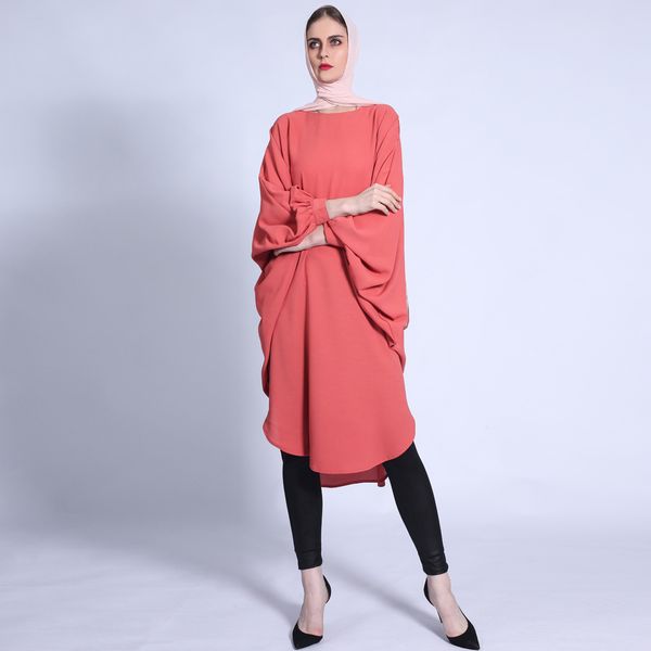 ramadan eid mubarak batwing abaya dubai turkey islam muslim fashion dress abayas dresses for women robe longue djellaba, Red
ramadan eid mubarak batwing abaya dubai turkey islam muslim fashion dress abayas dresses for women robe longue djellaba, Red