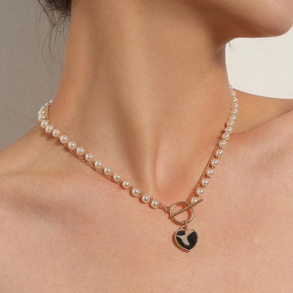 chokers trendy pearl necklace for women gothic leopard grain sun heart tassel gold chain choker necklaces fashion trend jewelry, Golden;silver
chokers trendy pearl necklace for women gothic leopard grain sun heart tassel gold chain choker necklaces fashion trend jewelry, Golden;silver