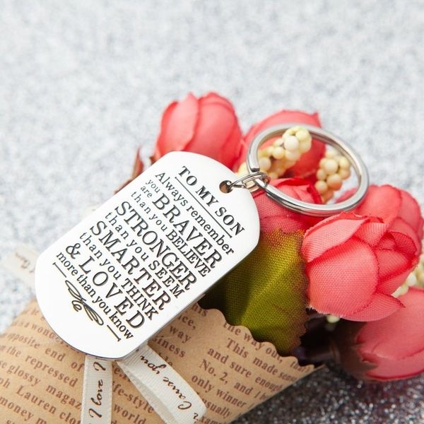 keychain gifts to my son always remember you are braver than you believe key ring charm family gifts from dad mom inspirationaldio chan con, Slivery;golden
keychain gifts to my son always remember you are braver than you believe key ring charm family gifts from dad mom inspirationaldio chan con, Slivery;golden