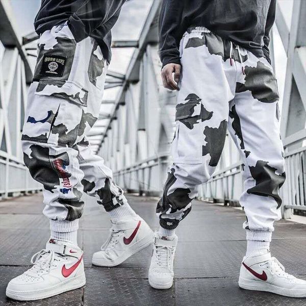 streetwear cargo hip hop trousers women pant camouflage splice joggers multi pocket cotton military overalls male clothing, Black
streetwear cargo hip hop trousers women pant camouflage splice joggers multi pocket cotton military overalls male clothing, Black