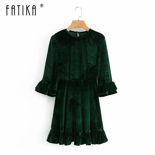 fatika womens 2021 summer solid o-neck button hollow out back zipper three quarter sleeve ruffles mini a-line dress casual dresses, Black;gray
fatika womens 2021 summer solid o-neck button hollow out back zipper three quarter sleeve ruffles mini a-line dress casual dresses, Black;gray