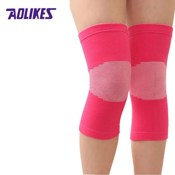 elbow & knee pads aolikes 1pcs safety kneepad brace elastic sport leg support protector prevention relieve arthritis sports, Black;gray