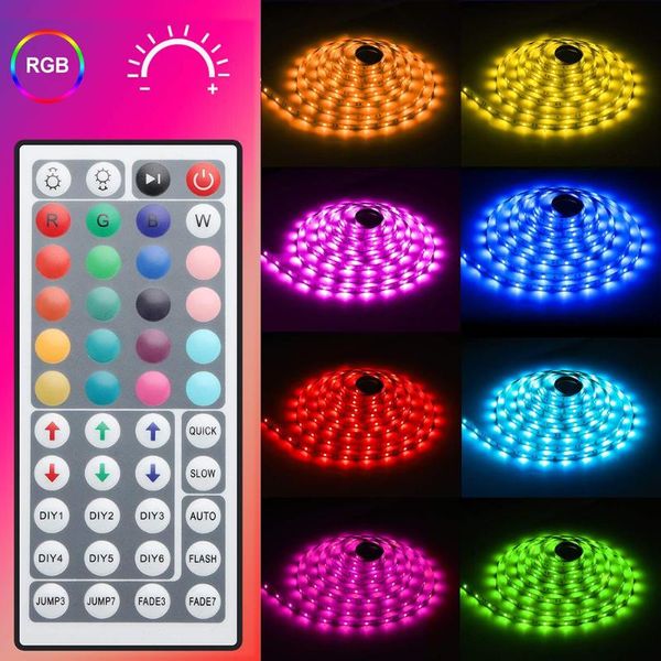 strips rgb led strip lights tape color changing with remote for home lighting kitchen bed flexible strip150 / 300 light
strips rgb led strip lights tape color changing with remote for home lighting kitchen bed flexible strip150 / 300 light