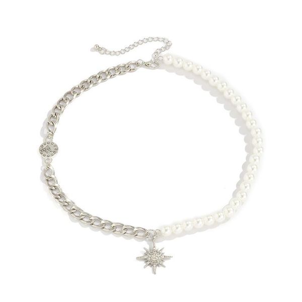 pendant necklaces potcet eight pointed star pearl necklace clavicle chain geometric fashion hip hop personality party jewelry, Silver
pendant necklaces potcet eight pointed star pearl necklace clavicle chain geometric fashion hip hop personality party jewelry, Silver