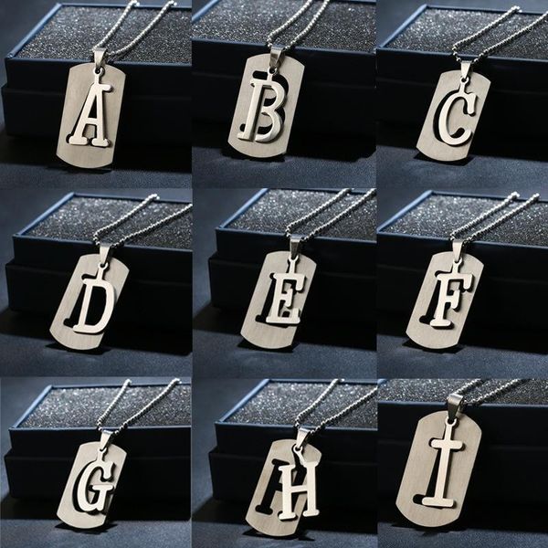 pendant necklaces stainless steel 26 letters initial necklace for women alphabet pendants kolye collier friendship gift1, Silver
pendant necklaces stainless steel 26 letters initial necklace for women alphabet pendants kolye collier friendship gift1, Silver
