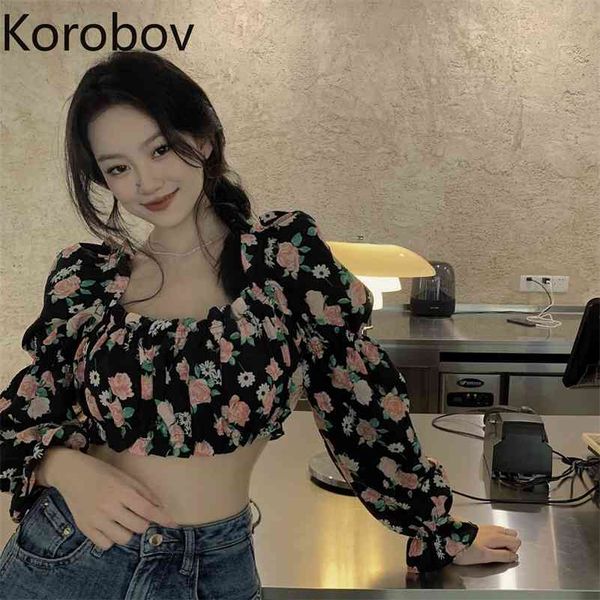 korobov new arrival slash neck long sleeve women chiffon blouses vintage off shoulder shirts sweet chic print blusas mujer 210430, White
korobov new arrival slash neck long sleeve women chiffon blouses vintage off shoulder shirts sweet chic print blusas mujer 210430, White