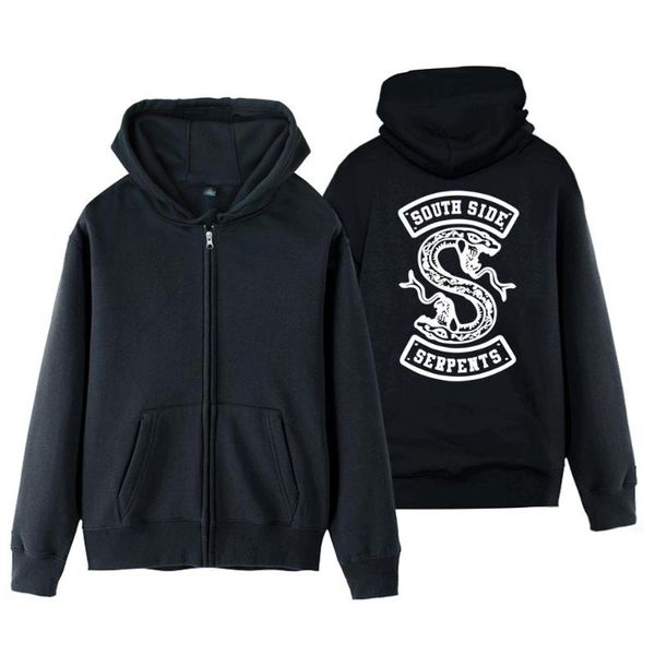 men's jackets man boy coat full zip hoodie fleece hooded jacket snake riverdale south side serpents black white autumn winter ziiart, Black;brown
men's jackets man boy coat full zip hoodie fleece hooded jacket snake riverdale south side serpents black white autumn winter ziiart, Black;brown