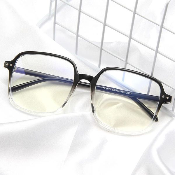 fashion sunglasses frames 2021 square box college wind blue light glasses frame tr90 ultra meter nail flat mirror., Black
fashion sunglasses frames 2021 square box college wind blue light glasses frame tr90 ultra meter nail flat mirror., Black