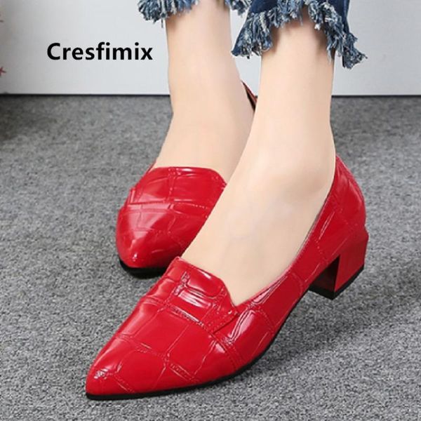 dress shoes cresfimix women cute sweet red pu leather office high heel lady casual quality pumps zapatos talon femme b5529, Black
dress shoes cresfimix women cute sweet red pu leather office high heel lady casual quality pumps zapatos talon femme b5529, Black