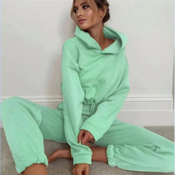 women's two piece pants green casual hoodie 2 pieces set elegant ladies tracksuit pullover sweatshirts outwear long sports outfit autum, White
women's two piece pants green casual hoodie 2 pieces set elegant ladies tracksuit pullover sweatshirts outwear long sports outfit autum, White