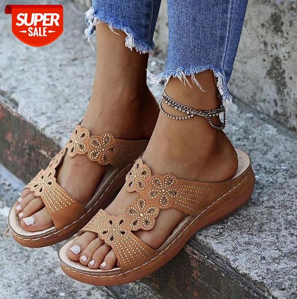 summer slippers women wedge sandals premium orthopedic open toe vintage anti-slip leather casual platform retro shoes #oh6o, Black
summer slippers women wedge sandals premium orthopedic open toe vintage anti-slip leather casual platform retro shoes #oh6o, Black