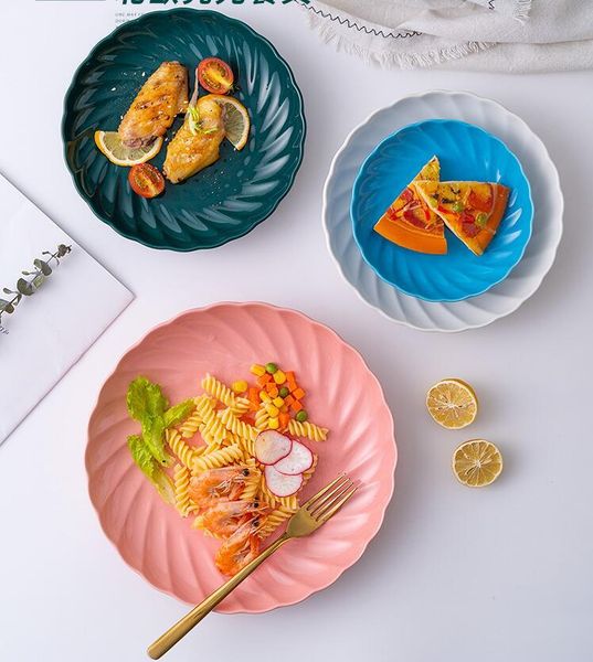 dishes & plates ceramic plate household tableware breakfast dessert fruit salad home decoration pasta restaurant crafts
dishes & plates ceramic plate household tableware breakfast dessert fruit salad home decoration pasta restaurant crafts