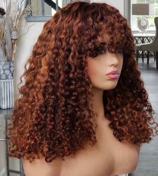 fringe wigs kinky curly highlight orange brown 13x6 lace front wig with bang 360 frontal brazilian silk full hair, Black;brown
fringe wigs kinky curly highlight orange brown 13x6 lace front wig with bang 360 frontal brazilian silk full hair, Black;brown