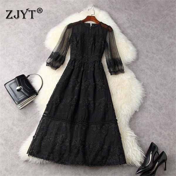 runway fashion designers spring summer see through embroidery mesh lace dress party robe black vestidos casual dresses, Black;gray
runway fashion designers spring summer see through embroidery mesh lace dress party robe black vestidos casual dresses, Black;gray