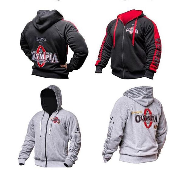 men's hoodies & sweatshirts 2021 olympia gyms hoodie fitness bodybuilding sweatshirt jacket cotton clothing, Black
men's hoodies & sweatshirts 2021 olympia gyms hoodie fitness bodybuilding sweatshirt jacket cotton clothing, Black