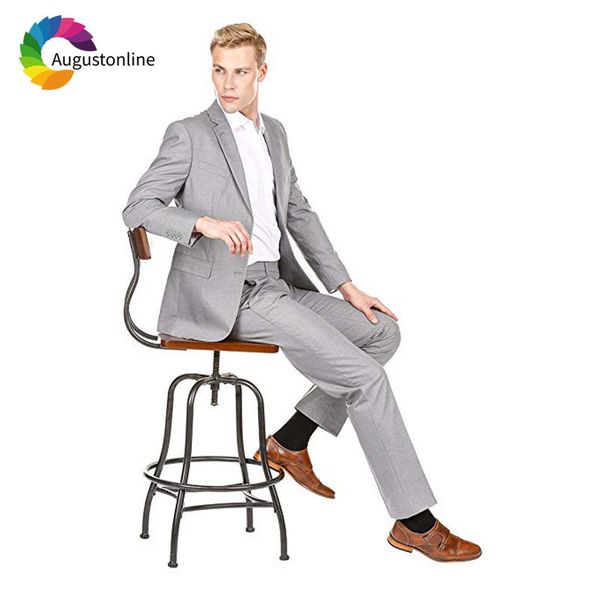 men's suits & blazers grey classic suit for wedding slim fit groom tuxedo groomsmen 2piece man jacket pants ternos costume homme 3, White;black
men's suits & blazers grey classic suit for wedding slim fit groom tuxedo groomsmen 2piece man jacket pants ternos costume homme 3, White;black