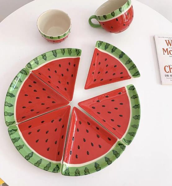 dishes & plates watermelon dinner 
dishes & plates watermelon dinner