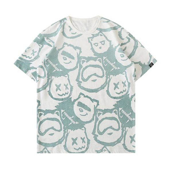 fashion women trend t-shirt summer casual female loose o-neck cartoon pattern ladies cotton tee women's, White
fashion women trend t-shirt summer casual female loose o-neck cartoon pattern ladies cotton tee women's, White