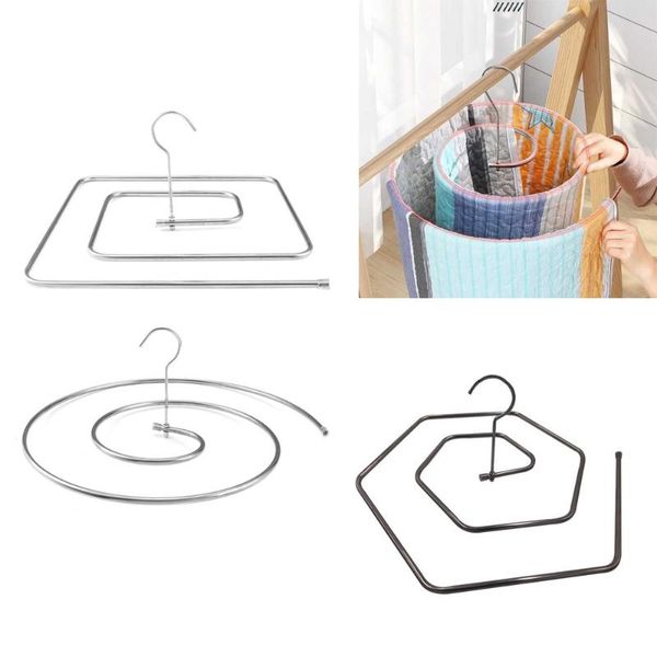 hangers & racks 1pc stainless steel drying rack multifunctional spiral cloth hanger home bed sheet blanket hook quilt linen device
hangers & racks 1pc stainless steel drying rack multifunctional spiral cloth hanger home bed sheet blanket hook quilt linen device