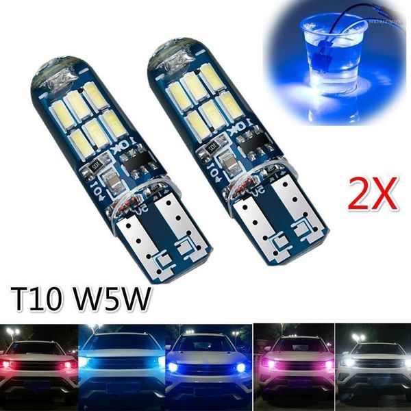 2pcs t10 4014 w5w heat-resistant led silicone light license plate waterproof car bulbs indoor position1
2pcs t10 4014 w5w heat-resistant led silicone light license plate waterproof car bulbs indoor position1