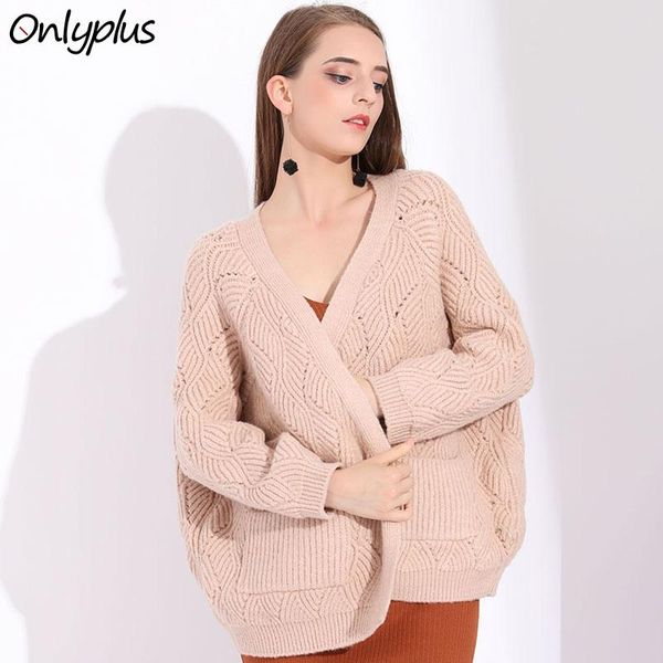 women's sweaters onlyplus women winter sweater cardigans knitted jacker coat thick loose jumpers twisted chic knit poncho outwear, White;black 
women's sweaters onlyplus women winter sweater cardigans knitted jacker coat thick loose jumpers twisted chic knit poncho outwear, White;black
