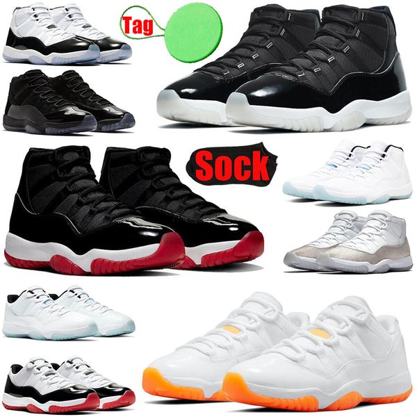 with sock tag 11 11s mens womens basketball shoes jumpman bright citrus legend blue low jubilee bred cool grey men trainers sports sneakers
with sock tag 11 11s mens womens basketball shoes jumpman bright citrus legend blue low jubilee bred cool grey men trainers sports sneakers