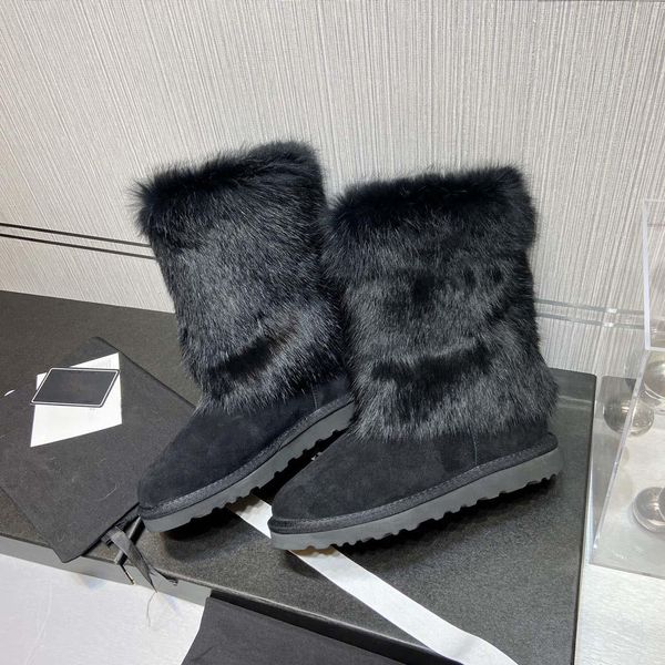 women snow boots stylish classic sheepskin wool black white luxury designer winter girls casual non-slip flat boots size 35-40
women snow boots stylish classic sheepskin wool black white luxury designer winter girls casual non-slip flat boots size 35-40