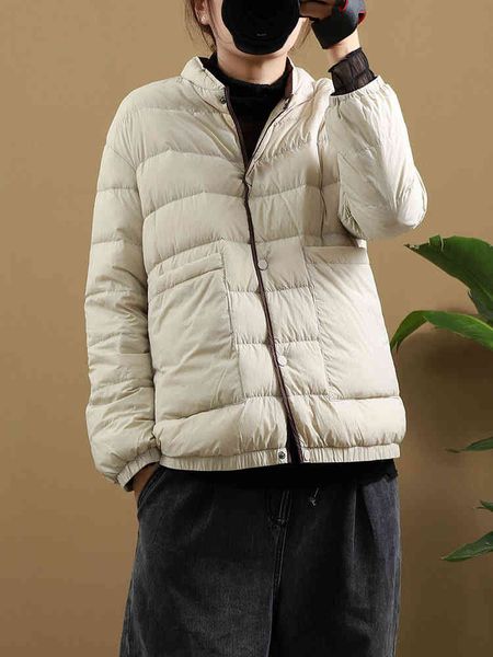 women's parkas down ladies jacket short man 2021 winter korean fashion white duck baseball collar top, Black
women's parkas down ladies jacket short man 2021 winter korean fashion white duck baseball collar top, Black