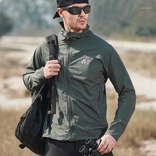 spring and autumn thin men's outdoor sports jacket camping tactics hunting fishing sun protection clothing trench coats, Tan;black
spring and autumn thin men's outdoor sports jacket camping tactics hunting fishing sun protection clothing trench coats, Tan;black