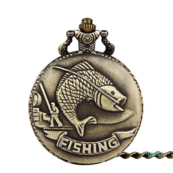 classic fishing watch vintage pocket watch necklace men women antique bronze watch pw067, Slivery;golden
classic fishing watch vintage pocket watch necklace men women antique bronze watch pw067, Slivery;golden