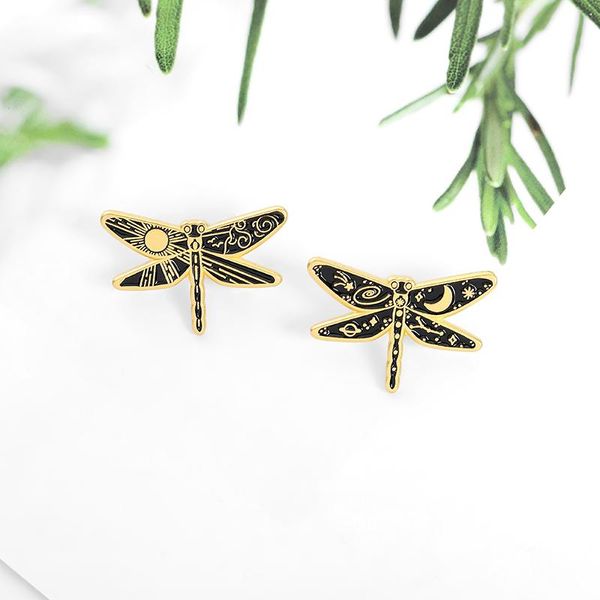 pins, brooches dragonfly sun moon enamel pin insect clothes lapel backpack needle badge jewelry gift's 2021 for kids friends wholeslae, Gray
pins, brooches dragonfly sun moon enamel pin insect clothes lapel backpack needle badge jewelry gift's 2021 for kids friends wholeslae, Gray