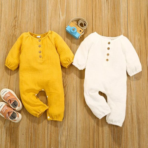 jumpsuits spring infant baby boys girls long sleeve solid color cotton romper playsuit clothes, Blue
jumpsuits spring infant baby boys girls long sleeve solid color cotton romper playsuit clothes, Blue