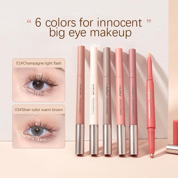 eyeliner double-head eye shadow pencil not easy to smudge pearlescent pen lying silkworm makeup tslm1
eyeliner double-head eye shadow pencil not easy to smudge pearlescent pen lying silkworm makeup tslm1