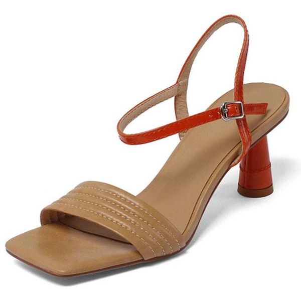 dress shoes mixed colors women sandals buckle decoration genuine leather high heels woman fashion summer wedding party, Black
dress shoes mixed colors women sandals buckle decoration genuine leather high heels woman fashion summer wedding party, Black