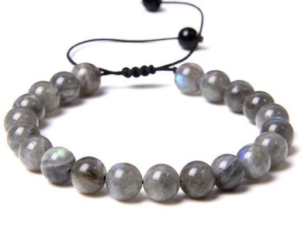 beaded, strands labradorite bracelet natural stone moonstone chakra men's and women's yoga bracelets, Black
beaded, strands labradorite bracelet natural stone moonstone chakra men's and women's yoga bracelets, Black