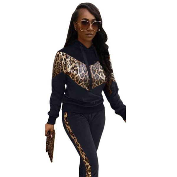 two piece dress leopard patchwork women set hooded 2 pieces pant long sleeve fall winter velvet sweat-suit lbl7338, White
two piece dress leopard patchwork women set hooded 2 pieces pant long sleeve fall winter velvet sweat-suit lbl7338, White