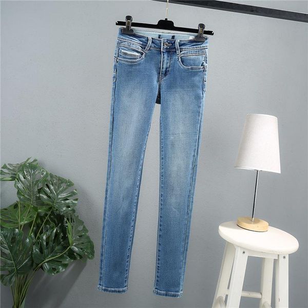 women's jeans woman pants 0728-9 | french single foreign trade cut label autumn feet pantalones vaqueros mujer, Blue
women's jeans woman pants 0728-9 | french single foreign trade cut label autumn feet pantalones vaqueros mujer, Blue