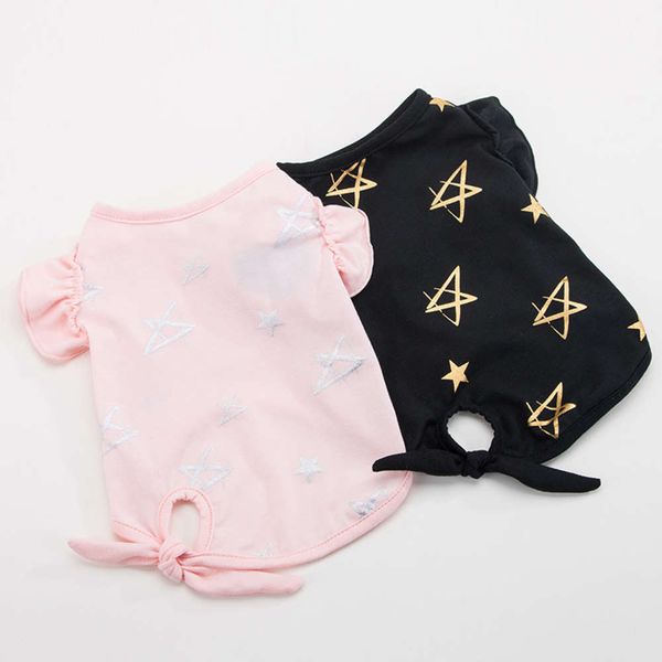 the dog clothes teddy bear miniature dog summer pet t-shirt star print bow princess cat clothing
the dog clothes teddy bear miniature dog summer pet t-shirt star print bow princess cat clothing