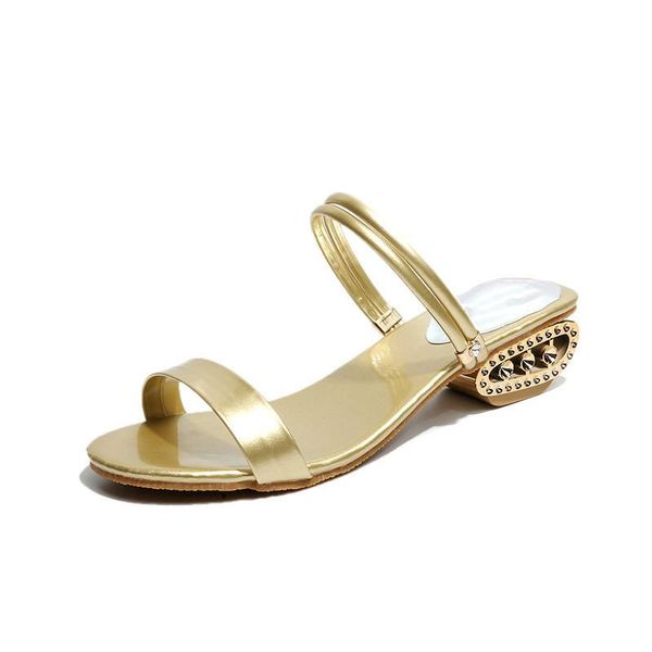 slippers 2021 summer sandals with a square heel and gold heels women womens shoes size 41, Black
slippers 2021 summer sandals with a square heel and gold heels women womens shoes size 41, Black